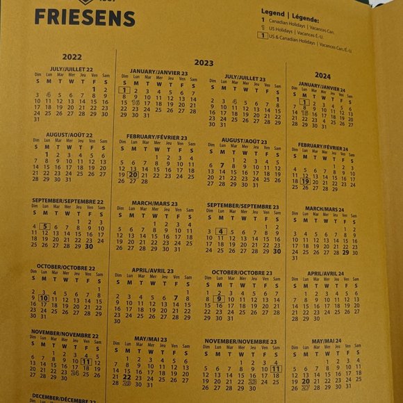 Friesens Bright Ideas 2023 Bullet Journal Rare Canadian Print Award New - Picture 4 of 16